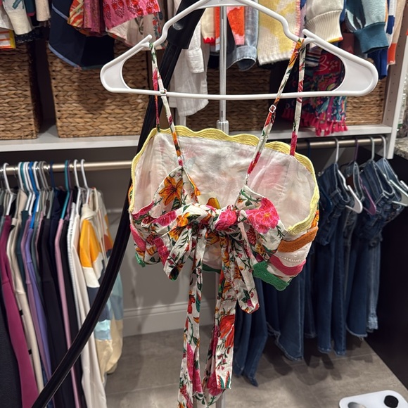 FARM Rio Multicolor Floral Top - Picture 3 of 3